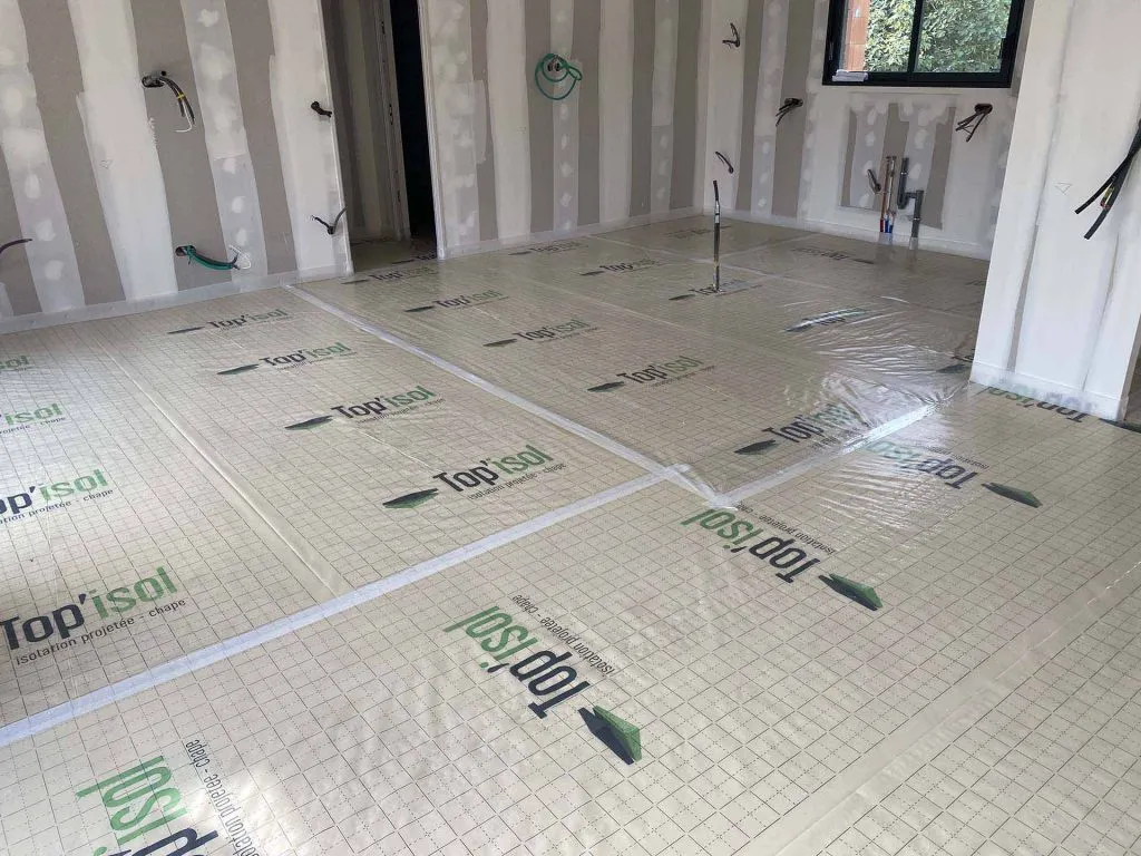 Isolation polyuréthane projetée en Savoie